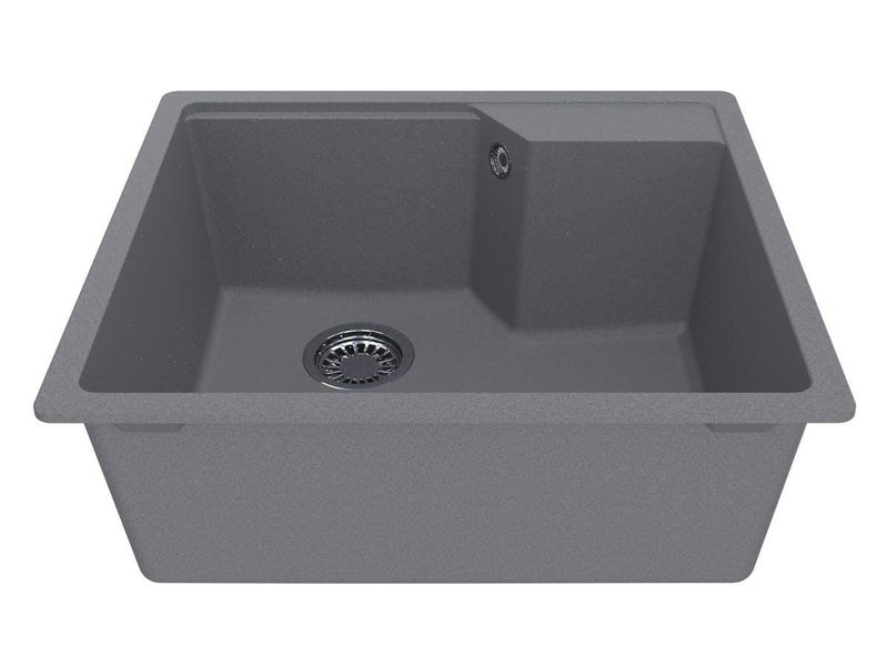 Кухонна мийка Miraggio LISA gray (0002239) Штучний камінь - Під стільницю/Врізна - Сірий 0002239 фото