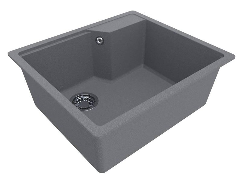 Кухонна мийка Miraggio LISA gray (0002239) Штучний камінь - Під стільницю/Врізна - Сірий 0002239 фото
