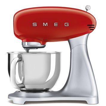 Міксер планетарний Smeg (SMF02RDEU) Retro Style 50's - червоний SMF02RDEU фото