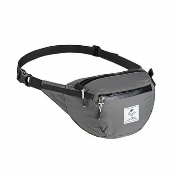 Сумка на пояс Naturehike DL-02 Ultralight Bag NH18B300-B, 6 л, сірий 6927595729946 фото