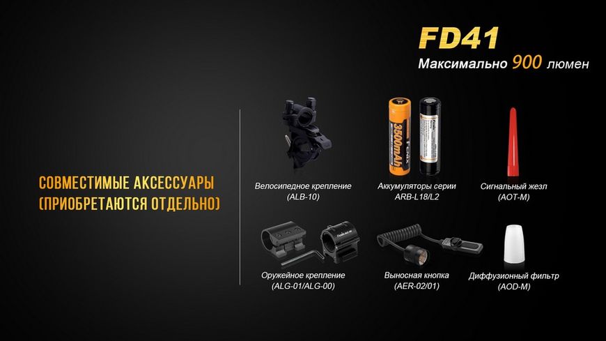 Ліхтар ручний Fenix FD41 FD41 фото