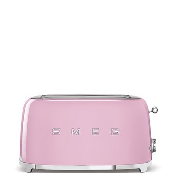 Тостер Smeg (TSF02PKEU) Retro Style 50's - 4 тости (2х4)- рожевий TSF02PKEU фото