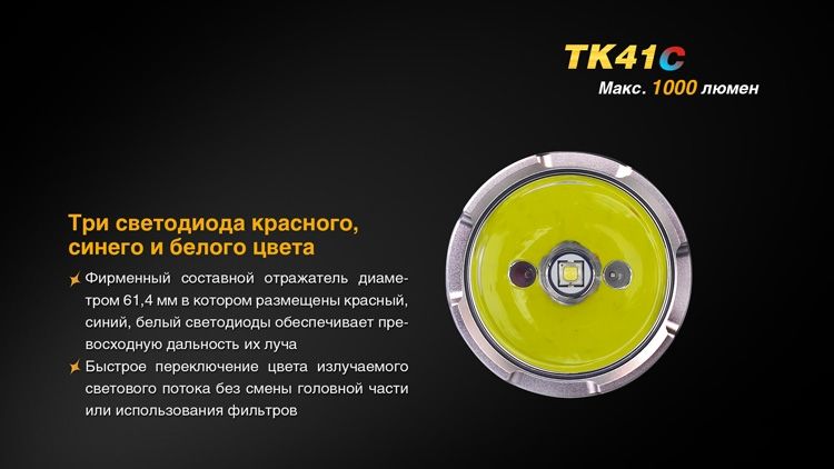 Ліхтар ручний Fenix TK41 C-L2U2 TK41C фото