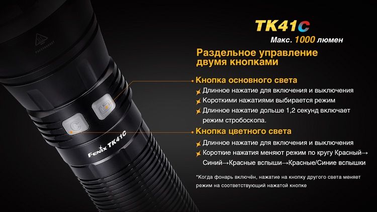 Ліхтар ручний Fenix TK41 C-L2U2 TK41C фото