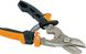 Ножиці по металу Fiskars PowerGear Aviation Snip Bulldog с коротким лезвием (1027212) 1027212 фото 3