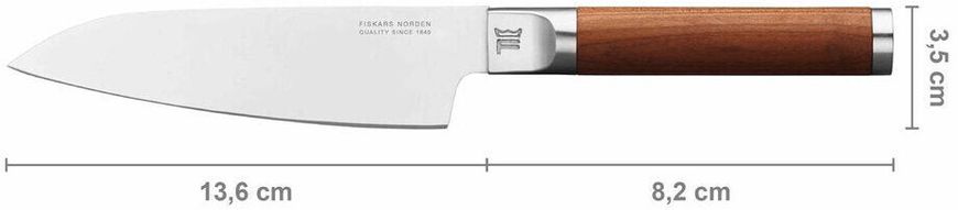 Нож поварской малый Fiskars Norden 12 см (1026420) 1026420 фото