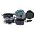 Набір посуду Gimex Cookware Set induction 9 предметів Blue (6977225) DAS302022 фото