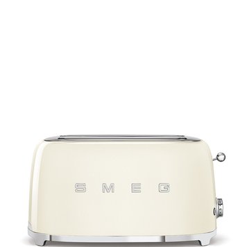 Тостер Smeg (TSF02CREU) Retro Style 50's - 4 тоста (2х4)- кремовий TSF02CREU фото