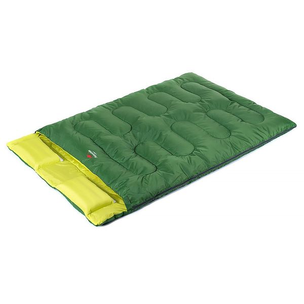 Спальник двомісний з подушками Naturehike DOUBLE SD15M030-J, (12°C), зелений 6927595703793 фото