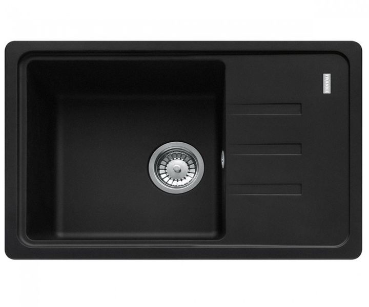Кухонна мийка Franke Malta BSG 611-62 (114.0667.450) гранітна - врізна - оборотна - колір Чорний матовий 114.0667.450 фото