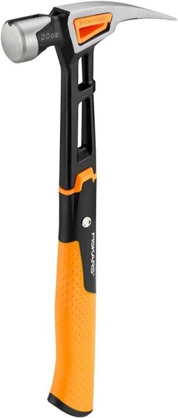 Молоток столярный Fiskars IsoCore L 20oz/13.5″ 156001 (1020214) 1020214 фото