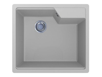 Кухонна мийка Miraggio LISA white (0002243) Штучний камінь - Під стільницю/Врізна - Білий 0002243 фото