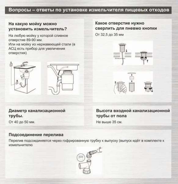 Измельчитель пищевых отходов In-Sink-Erator Model 56 144 фото