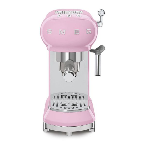 Кофеварка эспрессо Smeg (ECF01PKEU) Retro Style 50's - розовый ECF01PKEU фото