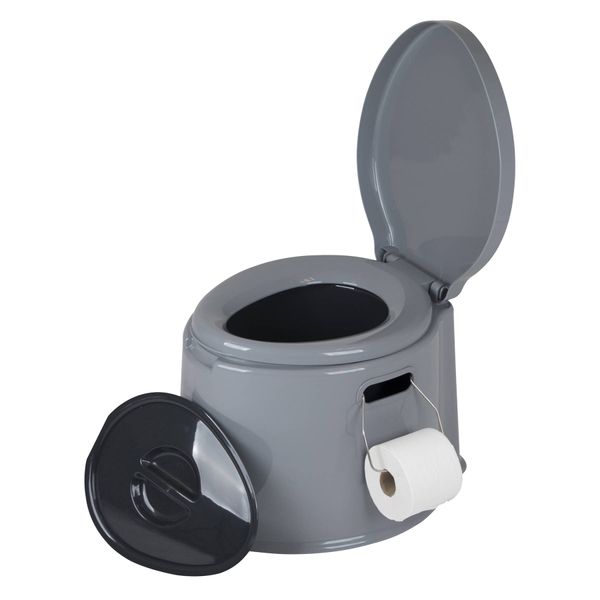 Биотуалет Bo-Camp Portable Toilet 7 Liters Grey (5502800) DAS301474 фото