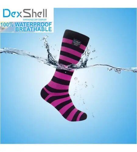 Шкарпетки водонепроникні Dexshell Longlite Pink S DS633WPKS фото