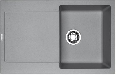 Кухонная мойка Franke Maris MRG 611 (114.0565.117) гранитная - врезная - оборотная - цвет Серый камень 114.0565.117 фото
