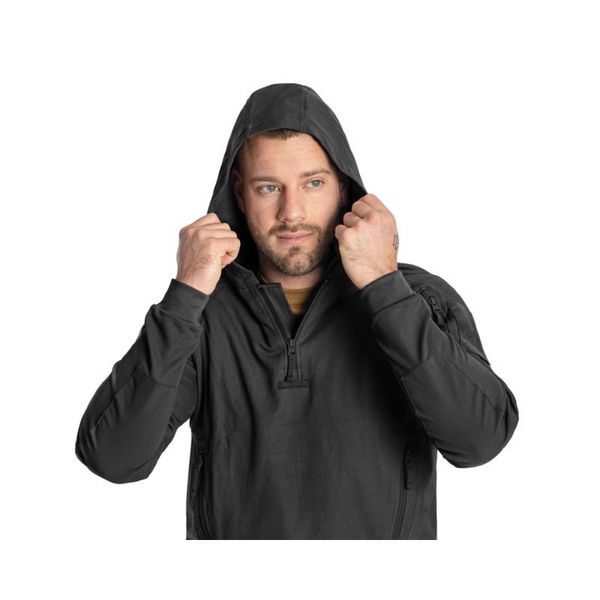 Кофта тактична Helikon-Tex RANGE HOODIE - TopCool, чорний, розмір S BL-BRH-TC-01-B03 фото