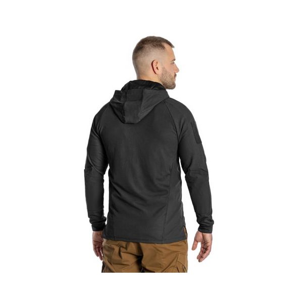 Кофта тактична Helikon-Tex RANGE HOODIE - TopCool, чорний, розмір S BL-BRH-TC-01-B03 фото