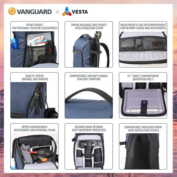 Рюкзак Vanguard Vesta Aspire 41 Navy (Vesta Aspire 41 NV) DAS301110 фото