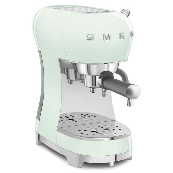 Кофеварка эспрессо Smeg (ECF02PGEU) Retro Style 50's - светло-зеленый ecf02pgeu фото