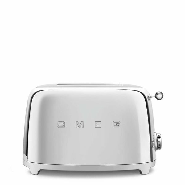 Тостер Smeg (TSF01SSEU) Retro Style 50's - 2 тости - нержавіюча сталь TSF01SSEU фото