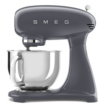 Миксер планетарный Smeg (SMF03GREU) Retro Style 50's - серый SMF03GREU фото