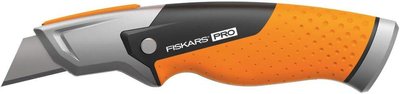 Ніж з фіксованим лезом Fiskars CarbonMax Fixed Utility Knife (1027222) 1027222 фото