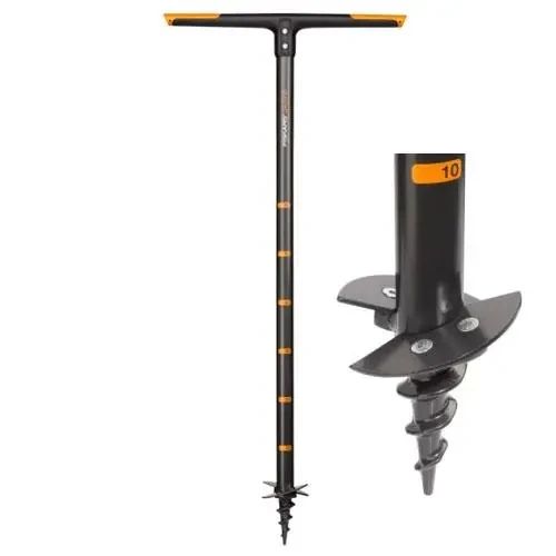 Бур садовий Fiskars QuikDrill L (200мм) великий (1000640) 1000640 фото