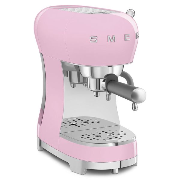 Кофеварка эспрессо Smeg (ECF02PKEU) Retro Style 50's - розовый ecf02pkeu фото