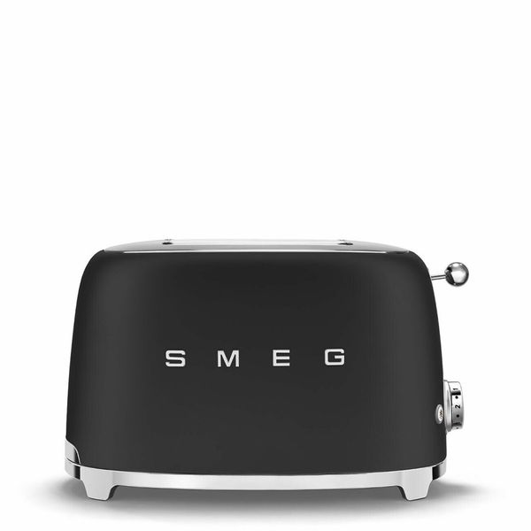 Тостер Smeg (TSF01BLMEU) Retro Style 50's - 2 тоста- черный матовый TSF01BLMEU фото