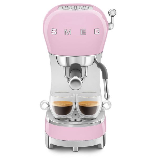 Кофеварка эспрессо Smeg (ECF02PKEU) Retro Style 50's - розовый ecf02pkeu фото