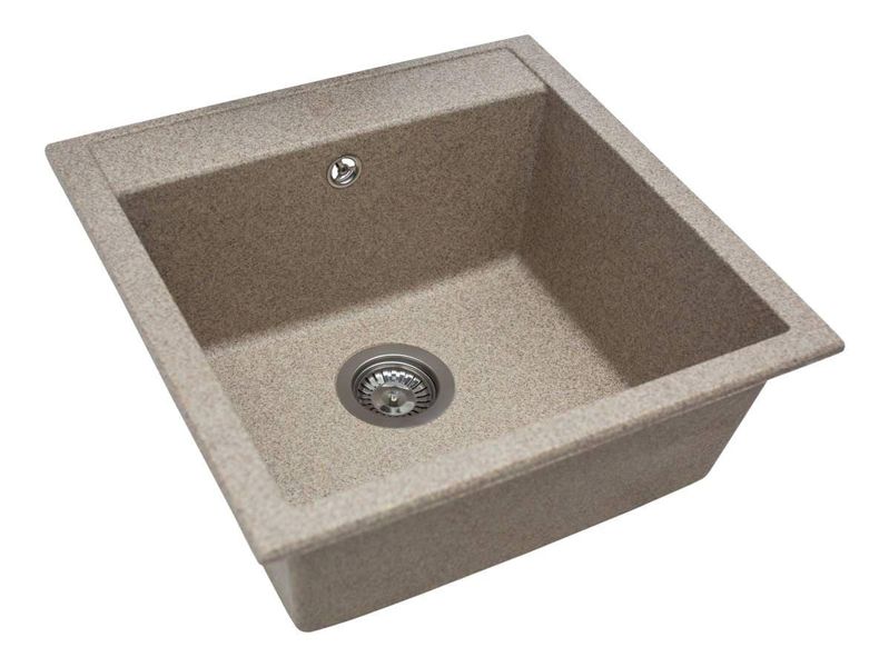 Кухонна мийка Miraggio BODRUM 510 terra (0000005) - Штучний камінь - Врізна - Терра 0000005 фото