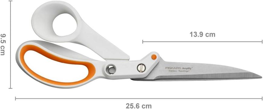 Ножницы портновские высокой производительности Fiskars Amplify 24 см (1005225) 1005225 фото