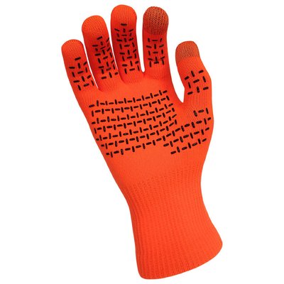 Рукавички водонепроникні Dexshell ThermFit Gloves, p-p M, помаранчеві DG326TS-BOM фото