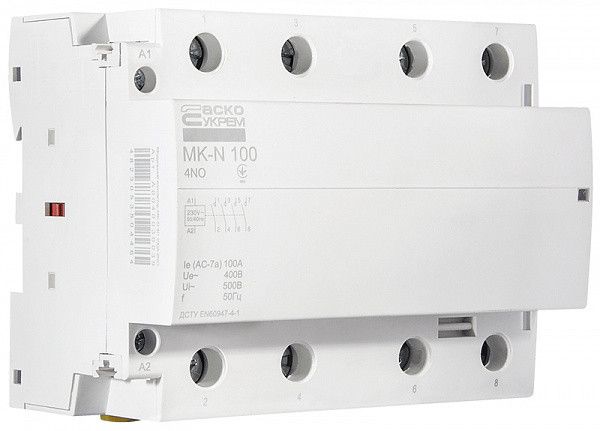 Модульний контактор MK-N 4P 100A 4NO 220V, A0040030039 A0040030039 фото