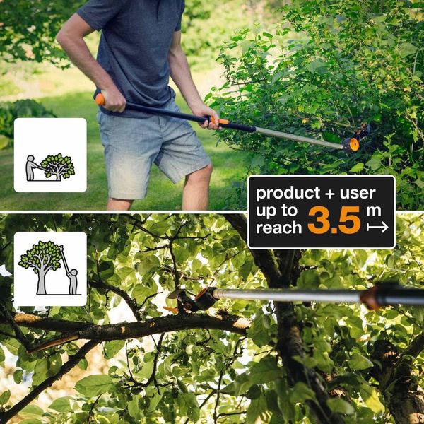 Сучкоріз-висоторіз 1.6 м Fiskars PowerGear UPX82 (1023625) 1023625 фото