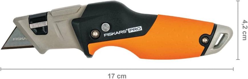Нож складной Fiskars CarbonMax Folding Utility Knife (1027224) 1027224 фото