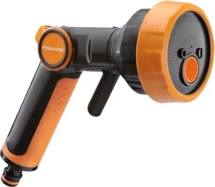 Пістолет-розпилювач Fiskars для поливу регульований з 4 функціями (1020446) 1020446 фото