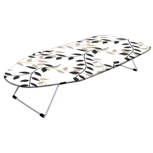 Доска для глажки Casa Si Table Top 73x30 White/Black Leaves (CS95159P168) DAS302389 фото