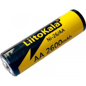 Акумулятор LiitoKala Ni-26/AA 1.2V AA 2600mAh battery Ni-26/AA фото