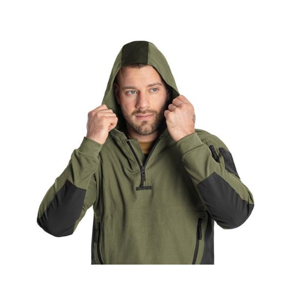 Кофта тактична Helikon-Tex RANGE HOODIE - TopCool, оливковий, розмір S BL-BRH-TC-0201A-B03 фото