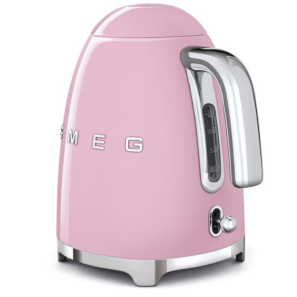 Чайник електричний Smeg (KLF03PKEU) Retro Style 50's - 1,7л - рожевий KLF03PKEU фото