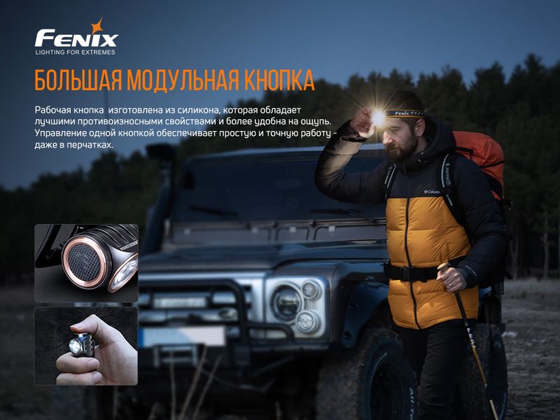 Ліхтар налобний Fenix HM50R V2.0 HM50RV20 фото