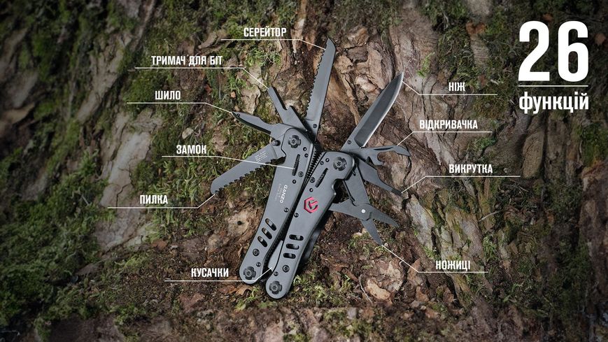 Мультитул Ganzo Multi Tool (G302-В) G302-B фото