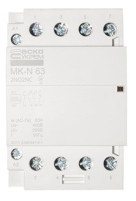 Модульний контактор MK-N 4P 63A 2NO2NC 220V, A0040030037 A0040030037 фото