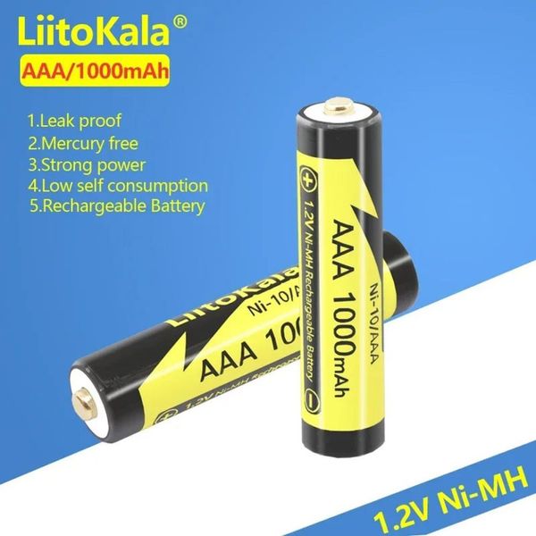 Акумулятор LiitoKala Ni-10/AAA 1.2V AAA 1000mAh battery Ni-10/AAA фото