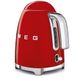 Чайник электрический Smeg (KLF03RDEU) Retro Style 50's - 1,7л - красный KLF03RDEU фото 3