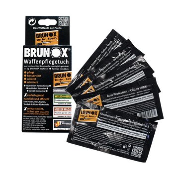 Серветки для догляду за зброєю 5шт в коробці Brunox Gun Care (BRGD0006X5BOX) BRGD0006X5BOX фото