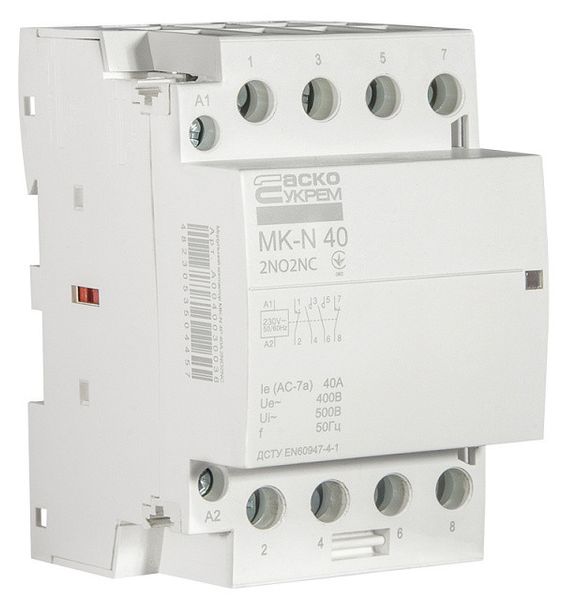 Модульний контактор MK-N 4P 40A 2NO2NC 220V, A0040030036 A0040030036 фото
